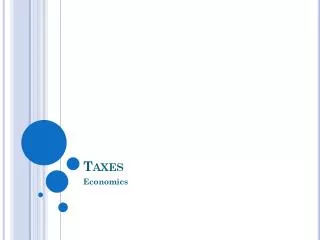 taxes