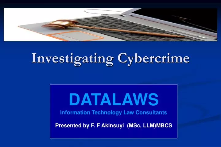 investigating cybercrime