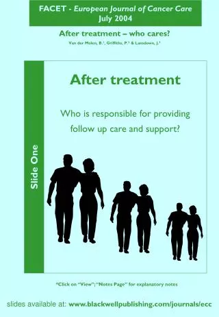 FACET - European Journal of Cancer Care July 2004