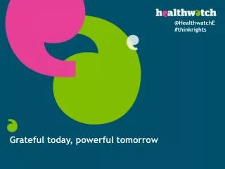 @healthwatche thinkrights