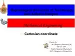 Mechanical Engineering - slide 1