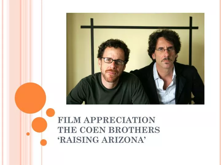 film appreciation the coen brothers raising arizona