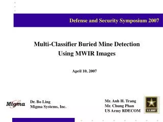 Multi-Classifier Buried Mine Detection Using MWIR Images