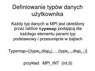 definiowanie typ w danych u ytkownika