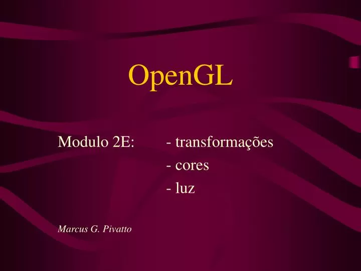 opengl