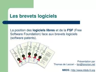 les brevets logiciels