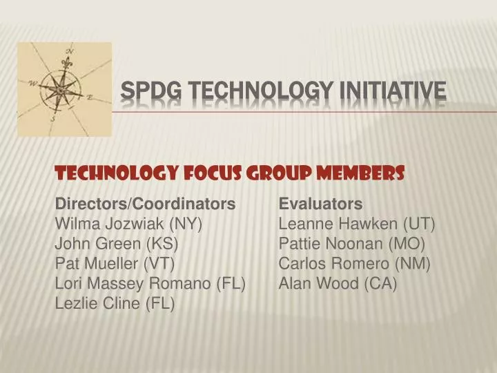 spdg technology initiative