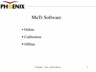 MuTr Software