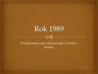 rok 1989