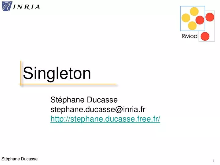 singleton