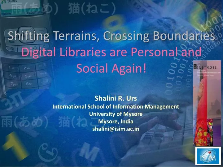 shifting terrains crossing boundaries digital libraries are personal and social again