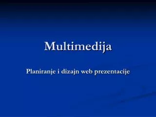 multimedija