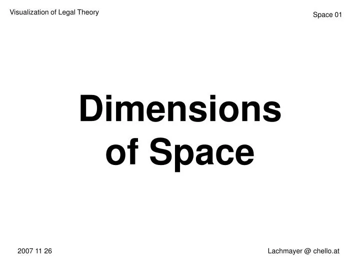 presentation space dimensions