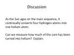 Evolution of the Sun: Hydrogen to Helium Transition and Stellar Lifecycle - slide 1