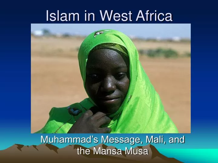 islam in west africa