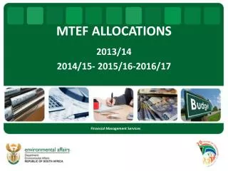 MTEF ALLOCATIONS