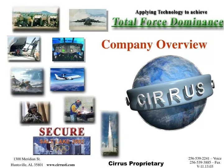 company overview