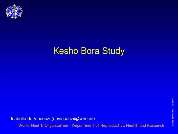 kesho bora study