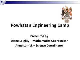 Powhatan Engineering Camp
