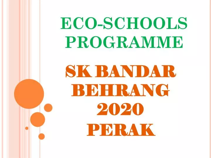 eco schools programme
