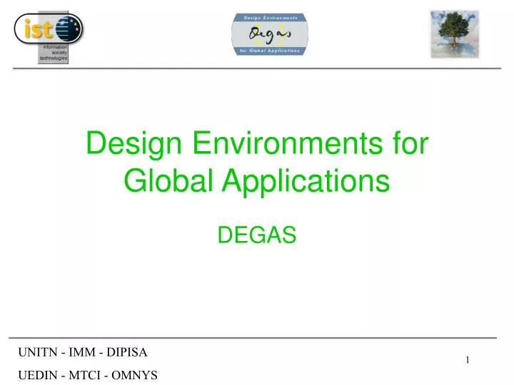 design environments for global applications