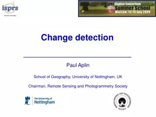 Change detection