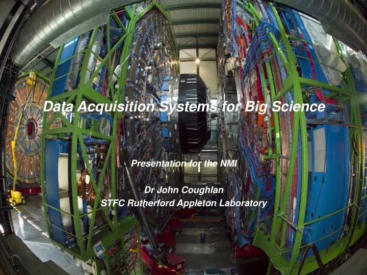 data acquisition systems for big science