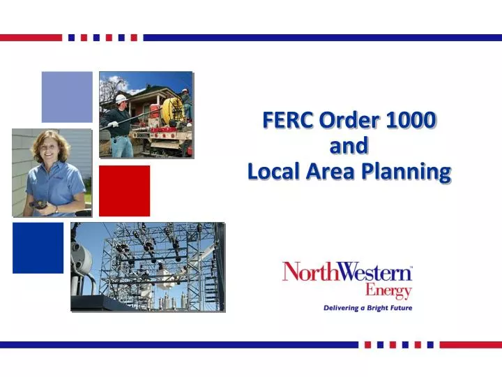ferc order 1000 and local area planning