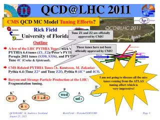 QCD@LHC 2011