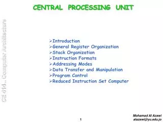 central processing unit