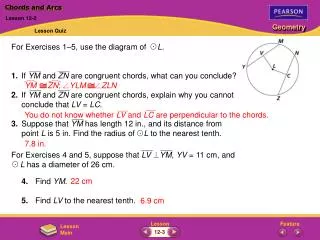 Chords and Arcs