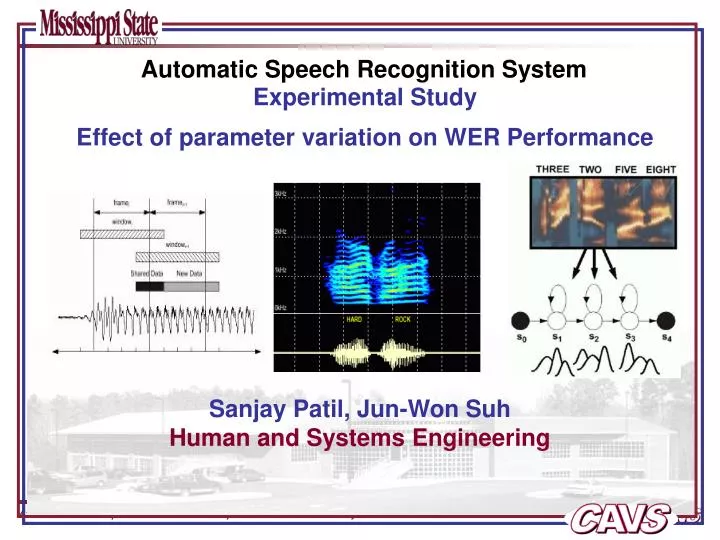 automatic speech recognition system