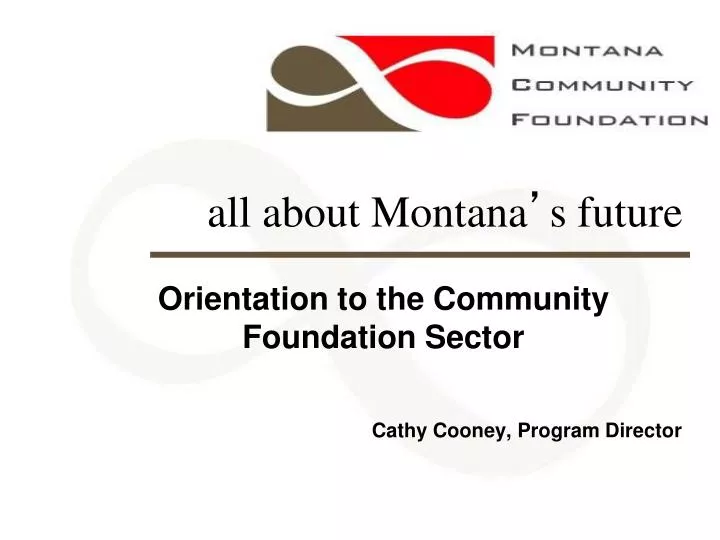 all about montana s future