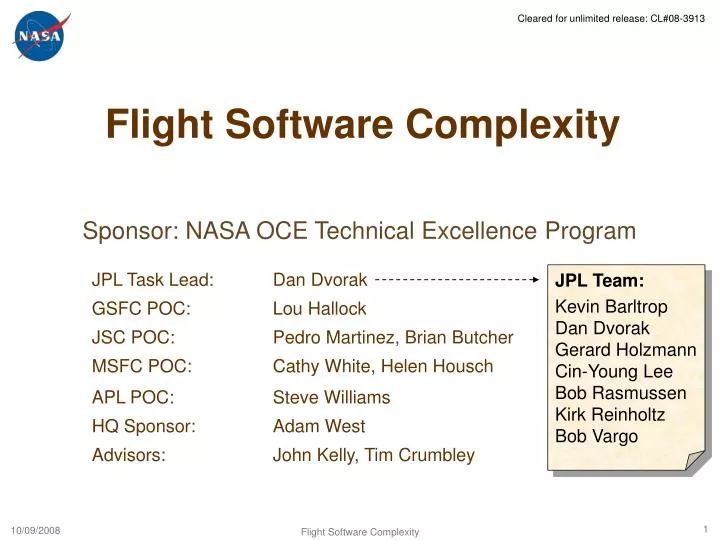 flight software complexity