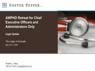 AWPHD Retreat for Chief Executive Officers and Administrators Only