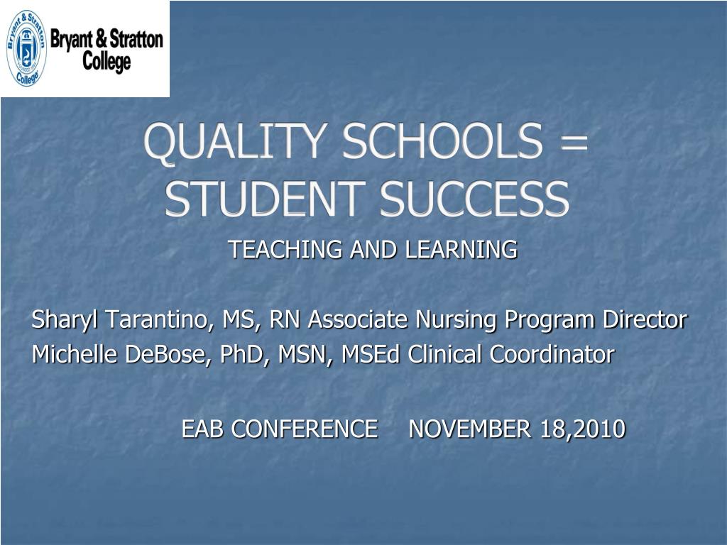 PPT - Enhancing Student Success Through Effective Teaching and ...