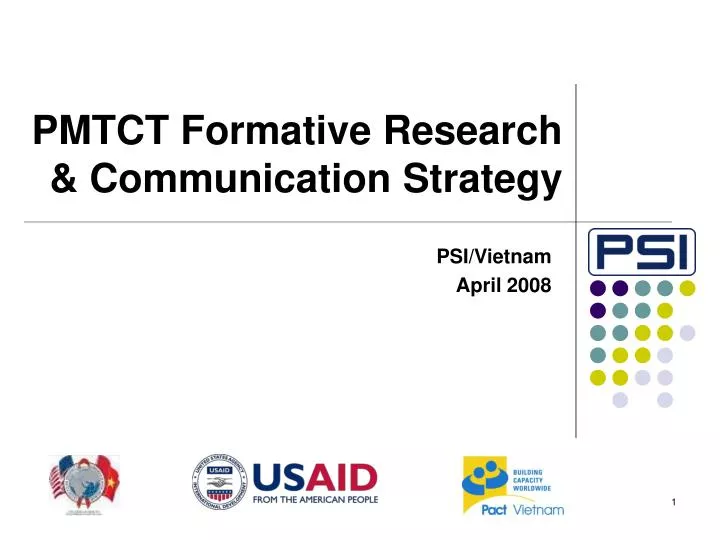 pmtct formative research communication strategy