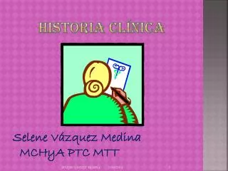 historia cl nica