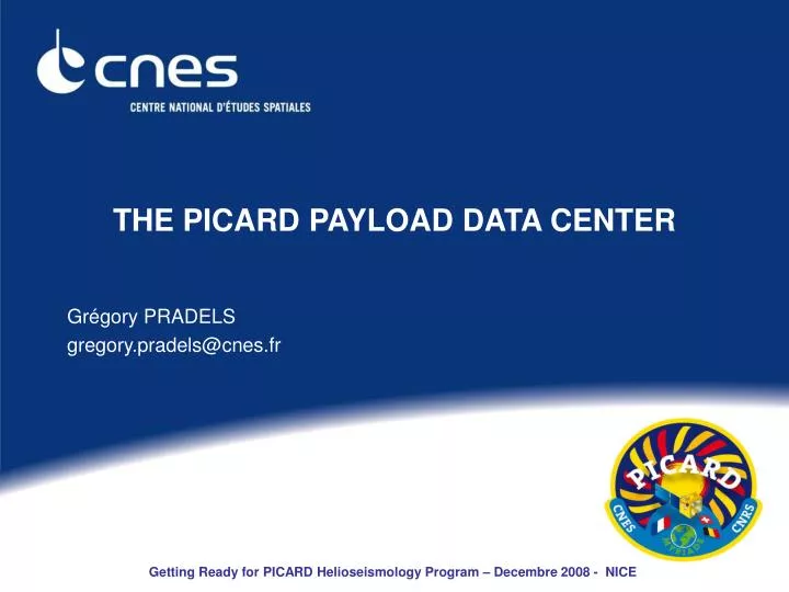 the picard payload data center