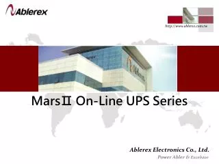 Mars? On-Line UPS Series