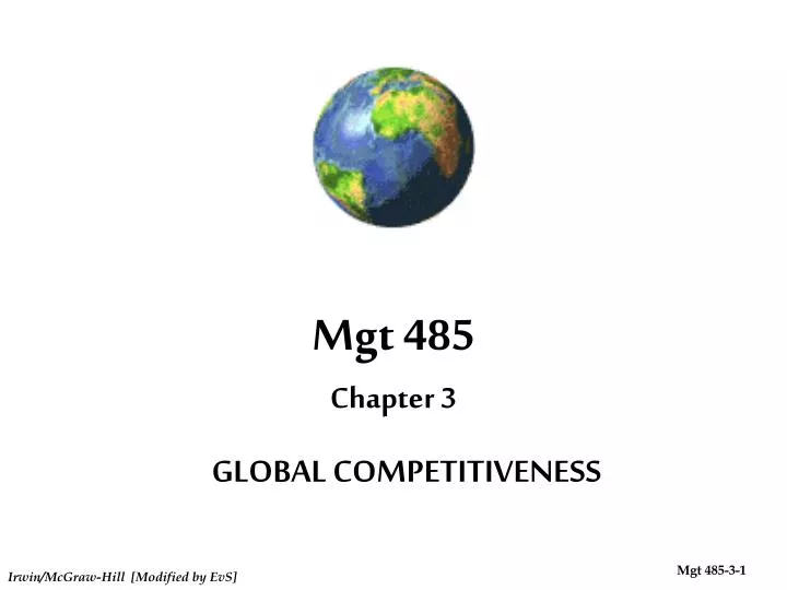 mgt 485 chapter 3