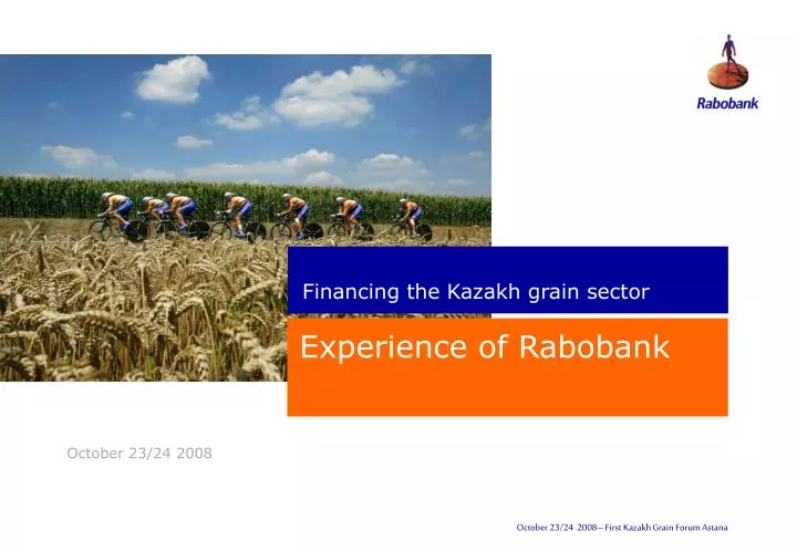 experience of rabobank