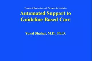 Clinical Guidelines