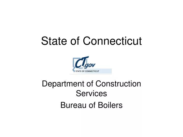 state of connecticut