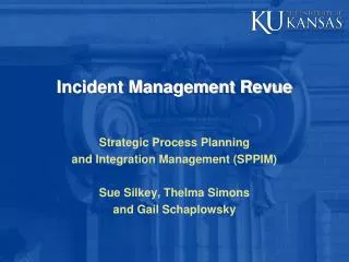 Incident Management Revue
