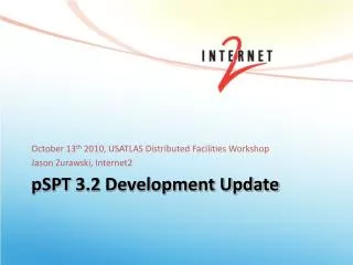 pSPT 3.2 Development Update