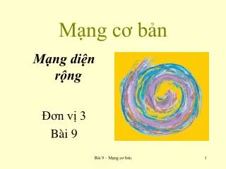 m ng c b n
