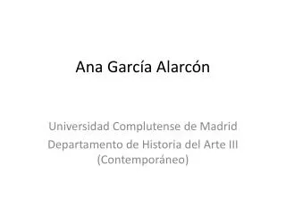 ana garc a alarc n