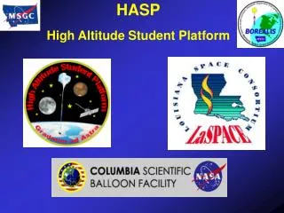 HASP High Altitude Student Platform