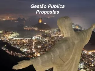 gest o p blica propostas